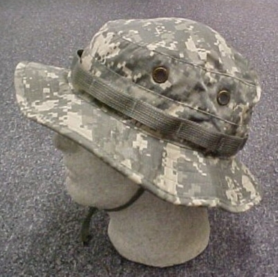 Cotton ACU military Tactical Boonie Hat Rip Stop Internal Map Pocket