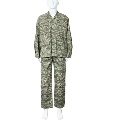 BDU American Tiger Camoulfage Plaid Fabric Army Combat Uniform