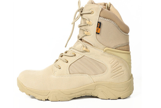 Non Sip Nylon Oxford Military Combat Boots With Composite Sole Structure