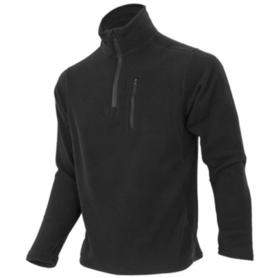 100% Polyester Tactical Military Garments Soft Shell Black Military Fleece Jacket For Men