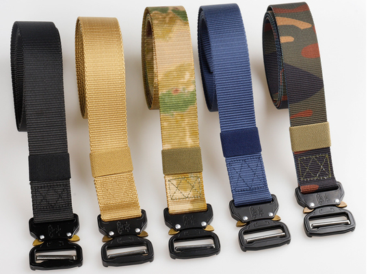Cobra Tactical Belt, Nylon-Style Woven Belt , Multi-Function Training Belt For Men , Outdoor Versatile Belt