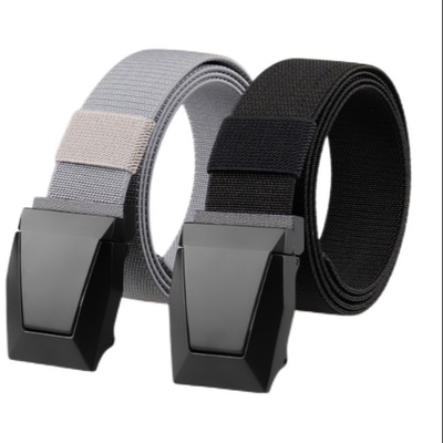 New Elastic Tactical Belt  Outdoor Nylon Woven Belt