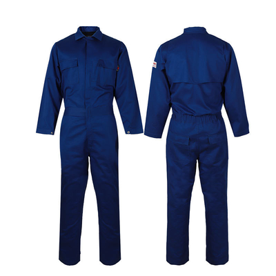 Flame-Resistant Workwear Safety Overalls Mining Work Uniform Set Custom Jacket Fireproof Work Clothes