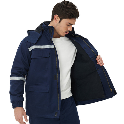 Manufacturer Of Thickened Padded Flame-Resistant Workwear Custom High Temperature Fireproof Jackets