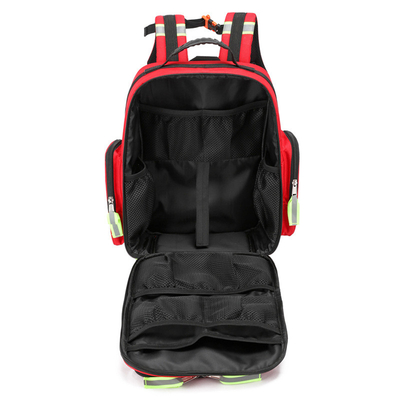 Emergency First Aid Backpack Fire Rescue Medical Bag Home Visit Kit 1000D Nylon