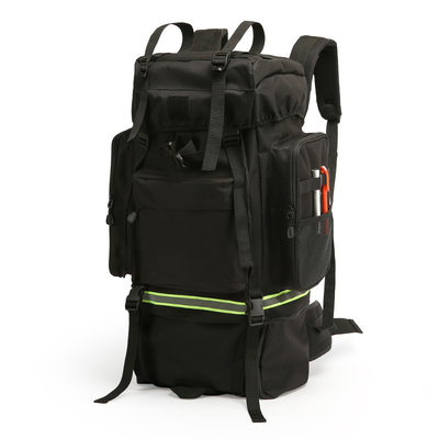 Emergency Rescue Backpack Survival Gear Bag Large-Capacity Waterproof Tactical Pack Outdoor Hiking Emergency Kit Thickened Oxford Fabric