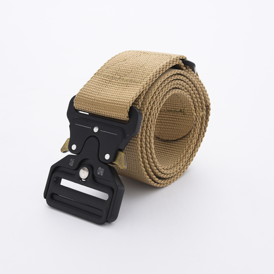 125*3.8 Outdoor Tactical Belt Combat Webbing Multicolor Polyester