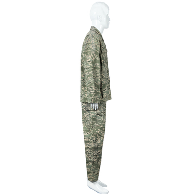 BDU American Tiger Camoulfage Plaid Fabric Army Combat Uniform