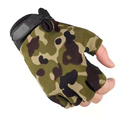 Multicam Nylon Military Full Finger Tactical Gloves Wear Resistant Indestructible
