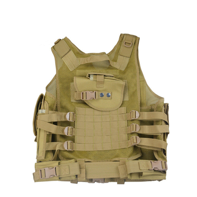 Breathable Nylon Mesh Military Plate Carrier Vest High Tensile