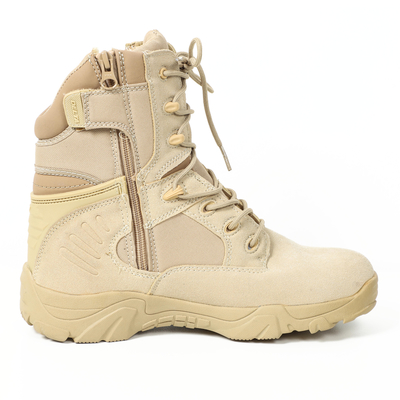 Non Sip Nylon Oxford Military Combat Boots With Composite Sole Structure