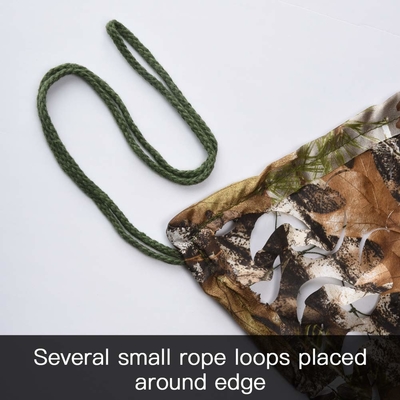 150D Polyester Woodland Camo Netting Camping Military Hunting Camouflage Net Multi Function