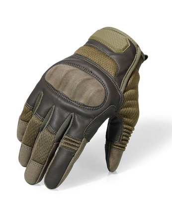 Men Outdoor Tactical Gear Hard Knuckle Goat Skin With Neoprene Padding