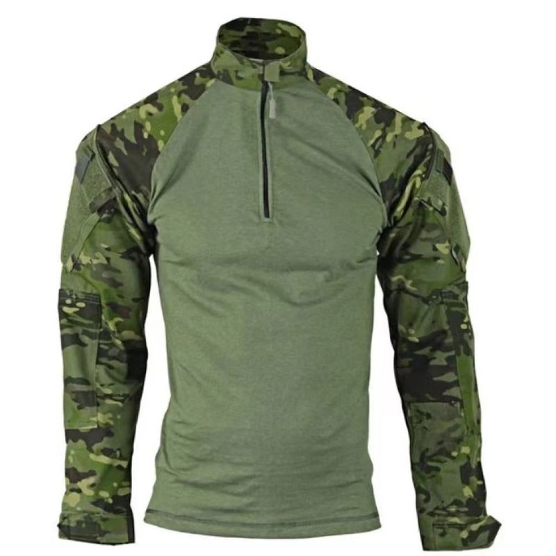 Anti-Static Military Tactical Combat Shirt Frog Suit With 60% Nylon