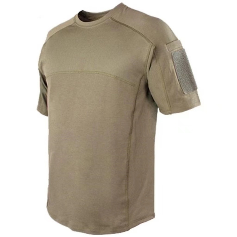 Wholesale Men'S Anti-Static Crew Neck Customized Color Battle T-Shirt