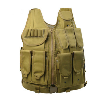 Breathable Nylon Mesh Military Plate Carrier Vest High Tensile