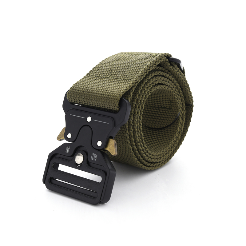 125*3.8 Outdoor Tactical Belt Combat Webbing Multicolor Polyester