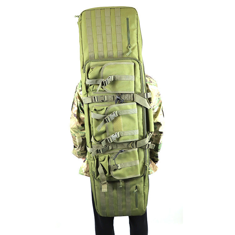 Green Padded 42'' Weapons Tactical Rifle Bag 36'' Nylon Polyester