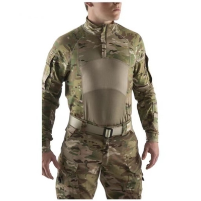 Buiten militair tactisch gevechtshemd kikkerpak op maat camouflage