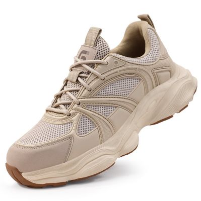 Lichte ademende veiligheidsschoenen voor mannen Anti-puncture & Anti-smash Soft sole beschermende schoenen Nieuwe zomer stijl