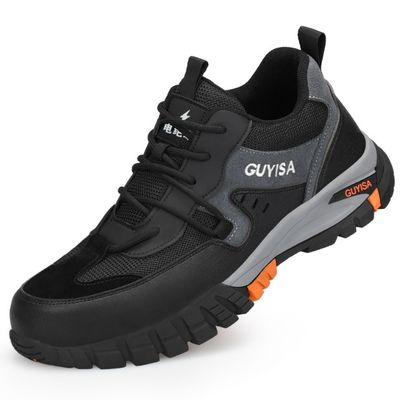 Mensen zomer ademend geïsoleerde werk schoenen 10KV staal toe veiligheid schoenen Puncture & Impact Resistant Soft Soles Electrician schoenen